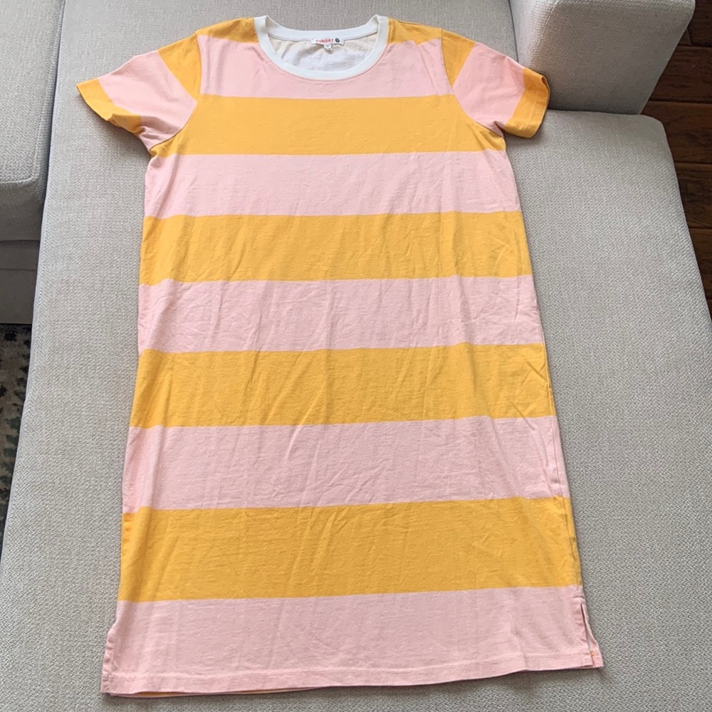 Sundry Rugby T-shirt Dress Size 3